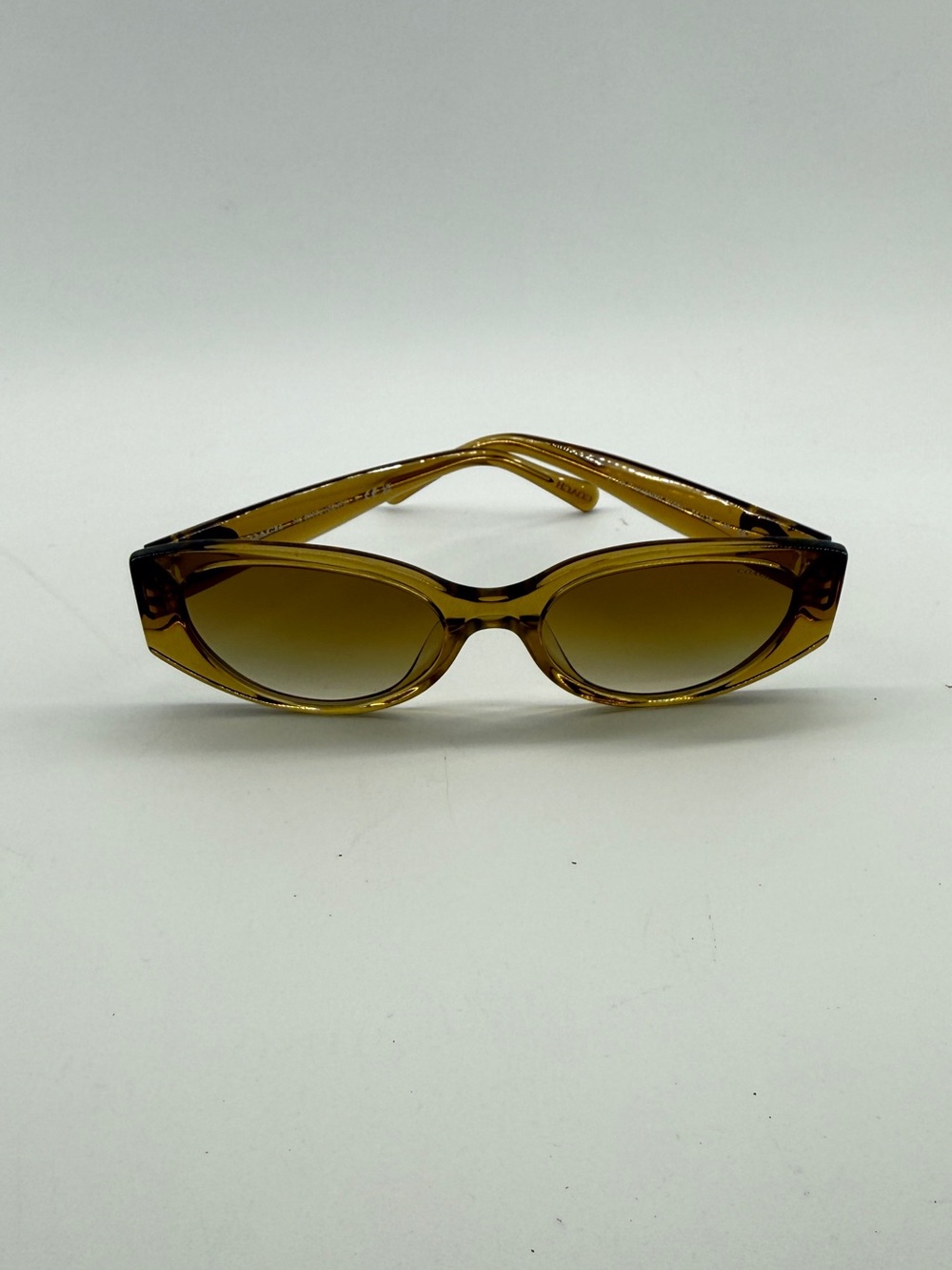 Coach Women's Amber-Tortoise Cat Eye Sunglasses